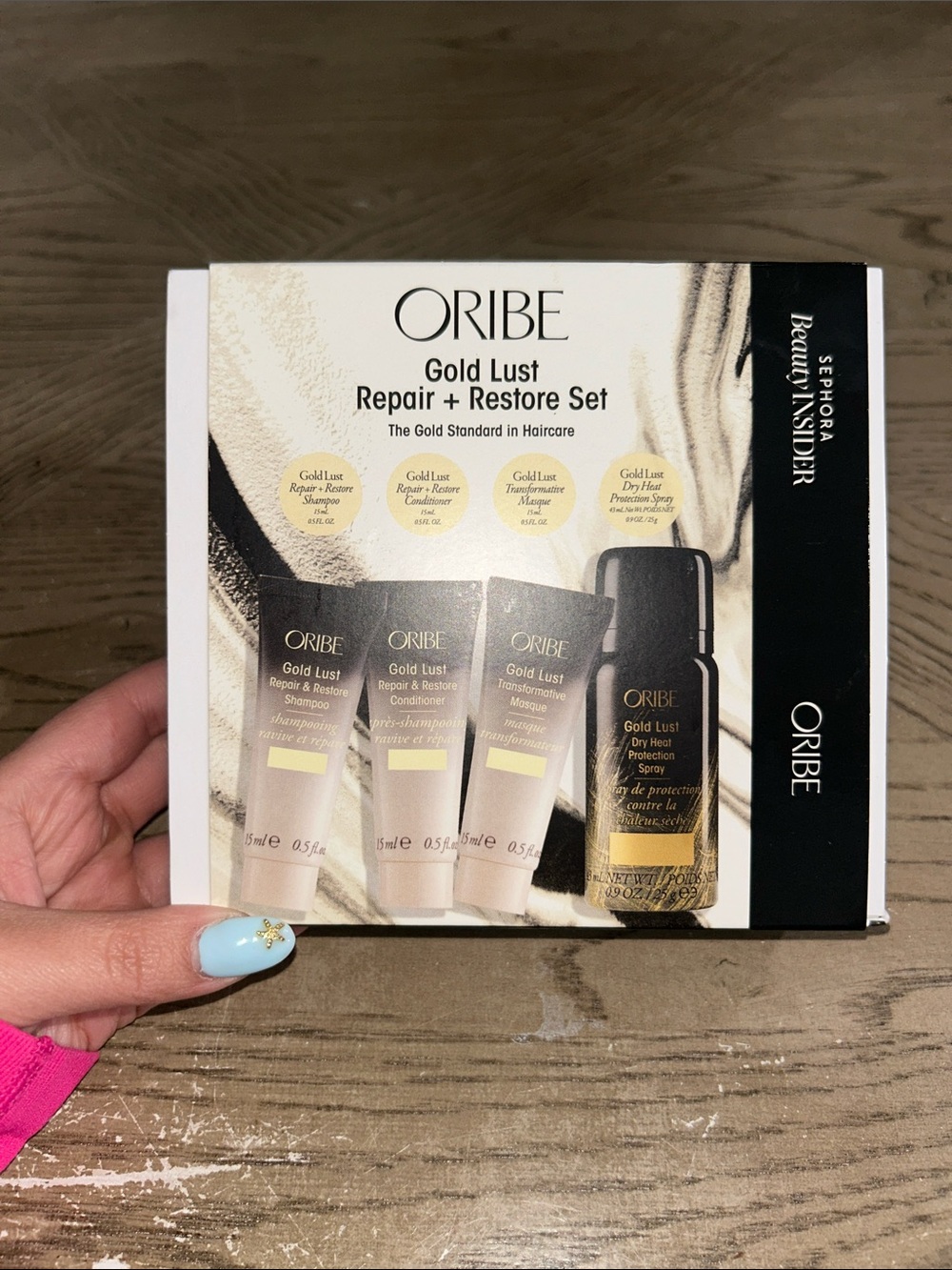 Oribe Gold Lust Repair + Restore Set - Gold, Black & Cream